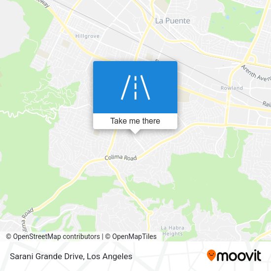 Sarani Grande Drive map