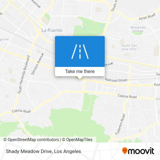 Shady Meadow Drive map