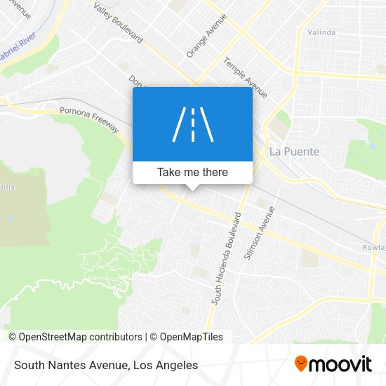 South Nantes Avenue map