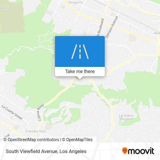 South Viewfield Avenue map