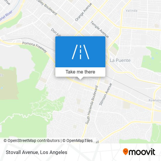 Stovall Avenue map