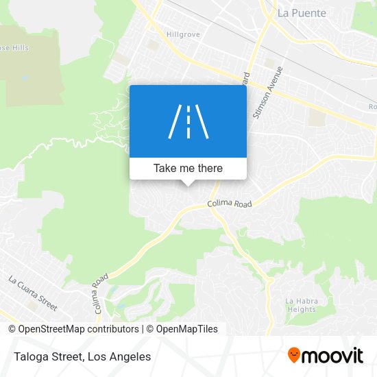 Mapa de Taloga Street