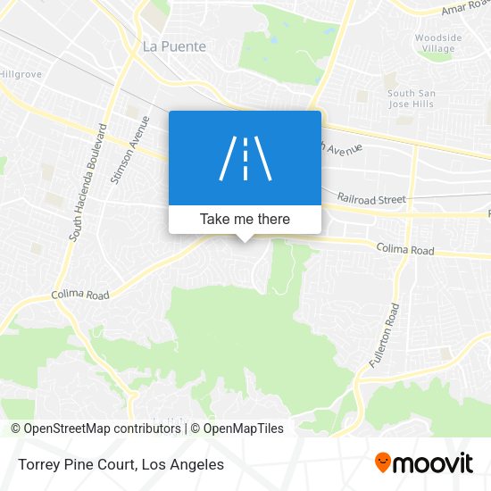 Mapa de Torrey Pine Court