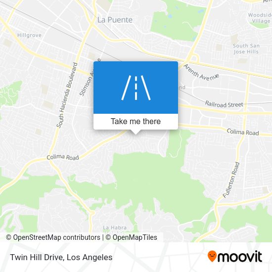 Mapa de Twin Hill Drive