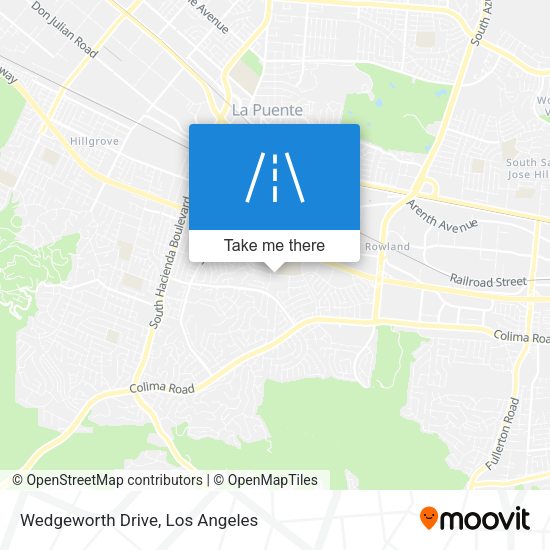 Mapa de Wedgeworth Drive