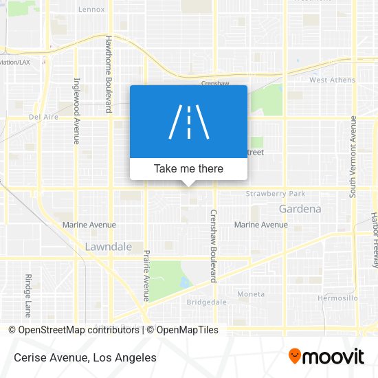 Mapa de Cerise Avenue