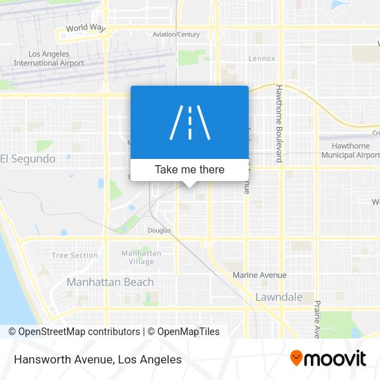 Hansworth Avenue map