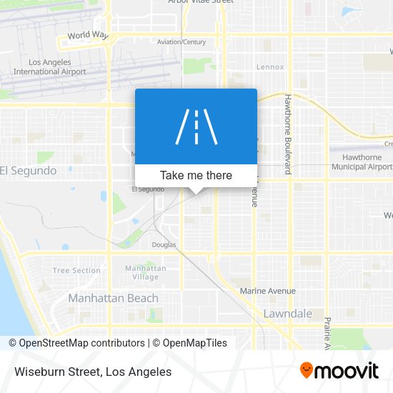 Mapa de Wiseburn Street
