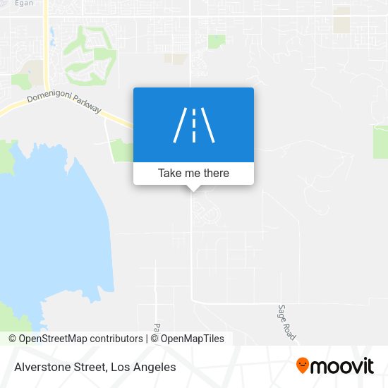 Alverstone Street map