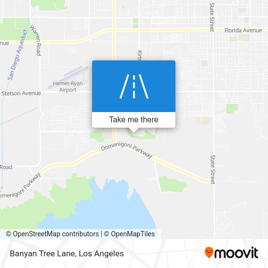 Mapa de Banyan Tree Lane