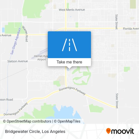 Mapa de Bridgewater Circle