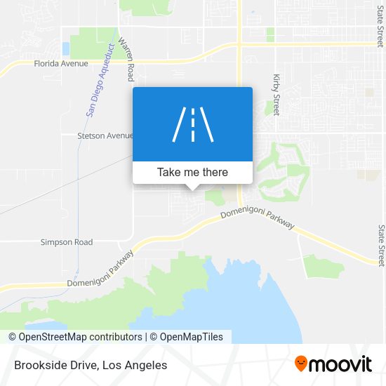 Mapa de Brookside Drive
