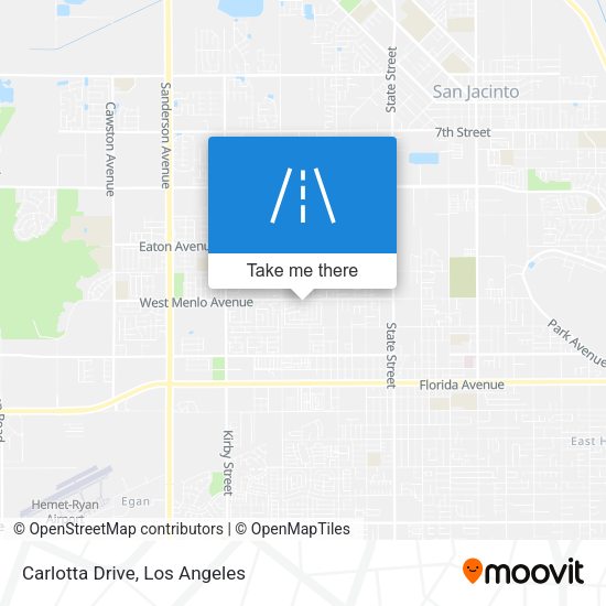 Mapa de Carlotta Drive