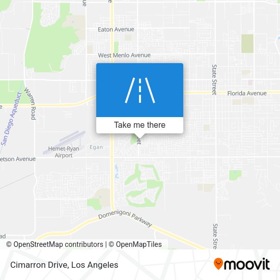 Mapa de Cimarron Drive
