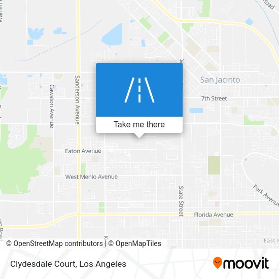 Clydesdale Court map
