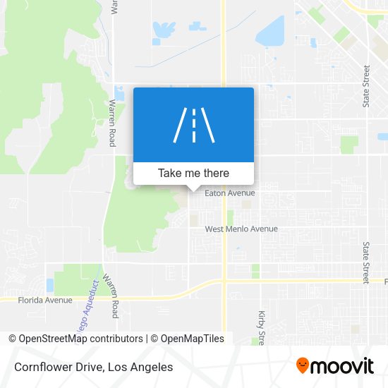Cornflower Drive map