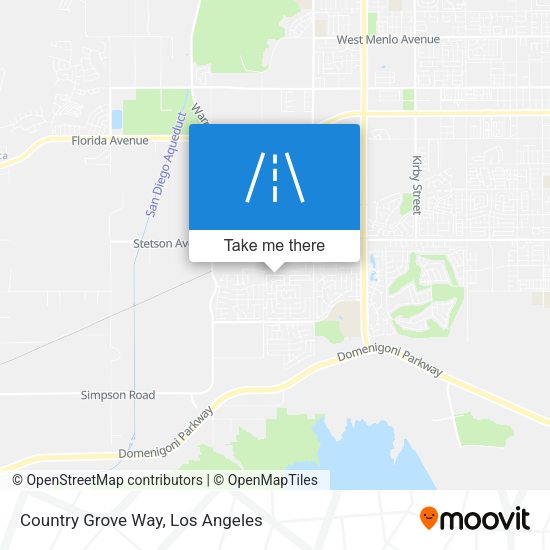 Mapa de Country Grove Way