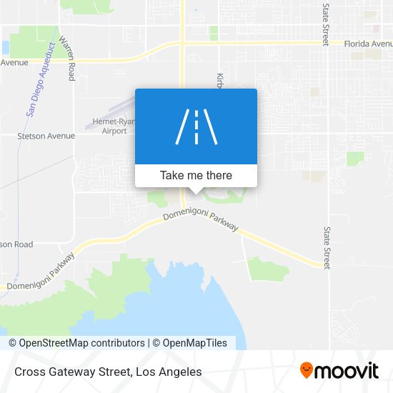Cross Gateway Street map