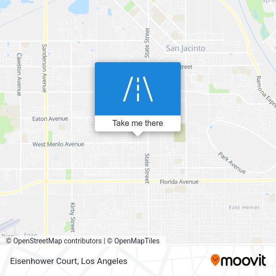 Eisenhower Court map
