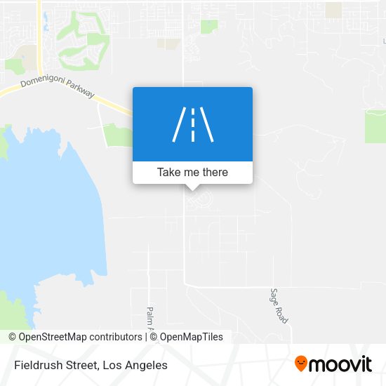 Fieldrush Street map