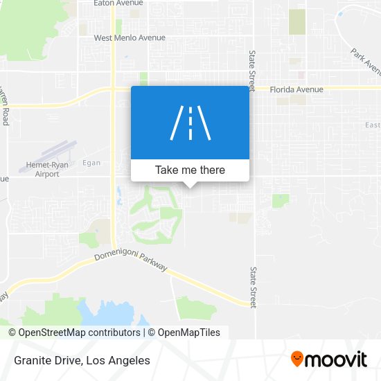 Mapa de Granite Drive