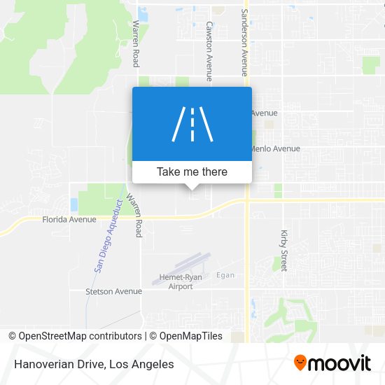 Hanoverian Drive map