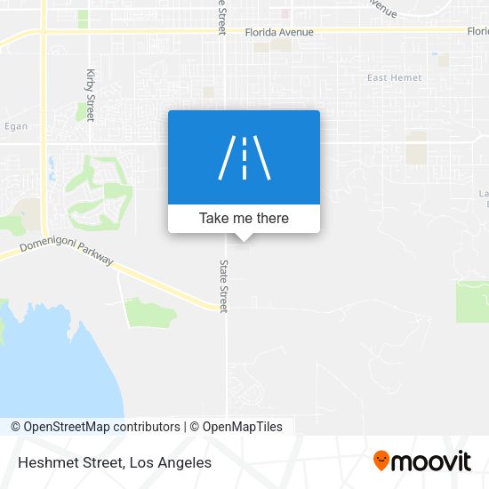 Mapa de Heshmet Street