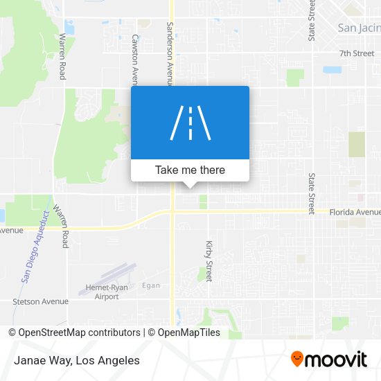 Mapa de Janae Way