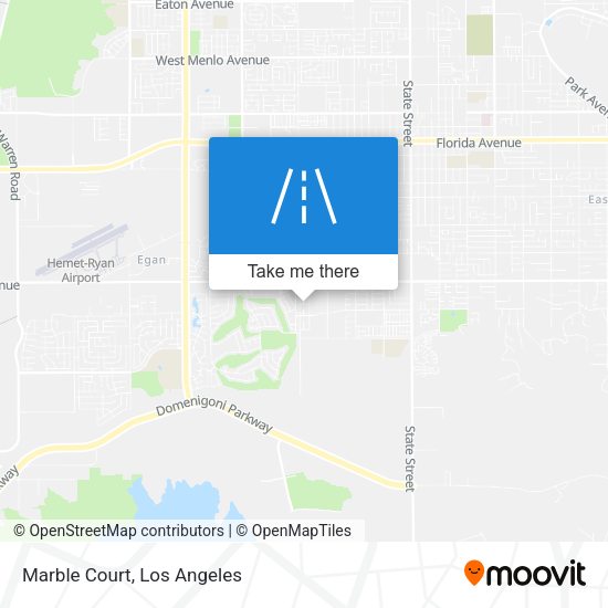 Mapa de Marble Court
