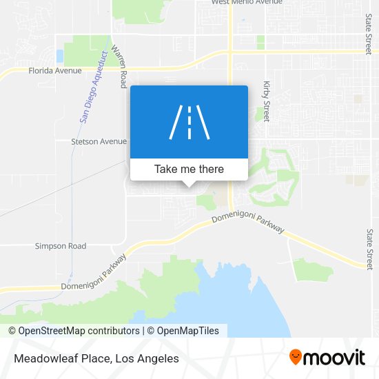 Meadowleaf Place map