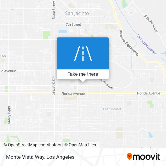 Mapa de Monte Vista Way