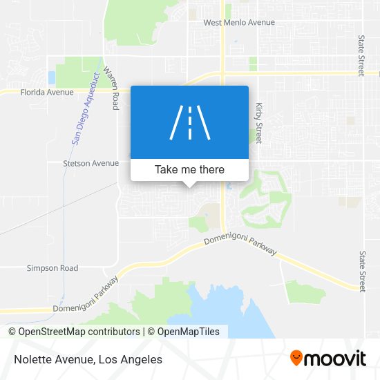Mapa de Nolette Avenue