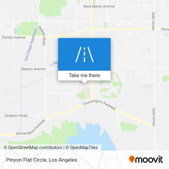 Pinyon Flat Circle map