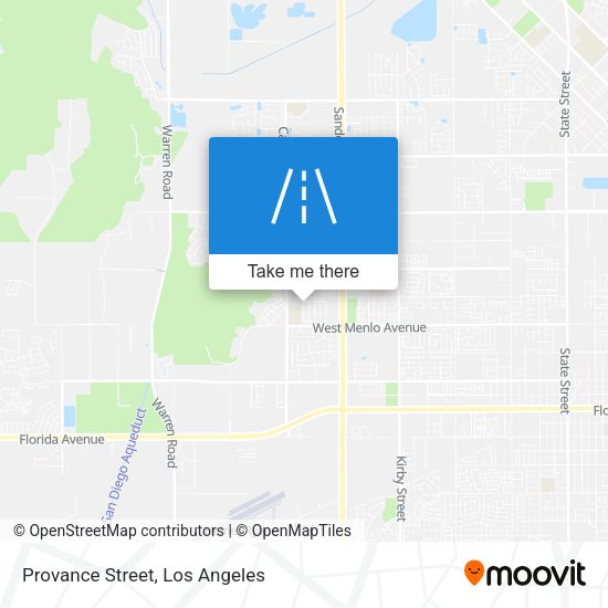 Mapa de Provance Street