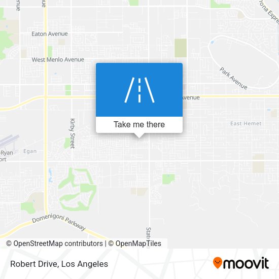 Mapa de Robert Drive