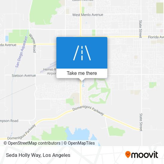 Mapa de Seda Holly Way