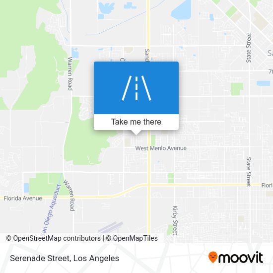 Mapa de Serenade Street