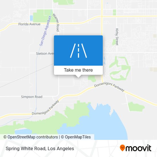Spring White Road map