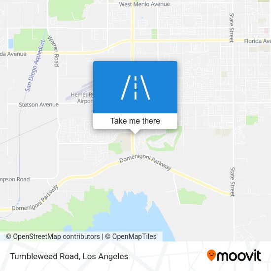 Mapa de Tumbleweed Road