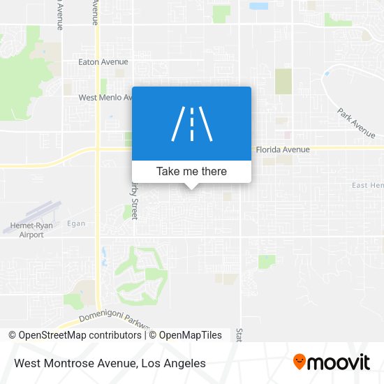 Mapa de West Montrose Avenue