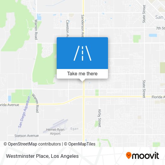 Westminster Place map