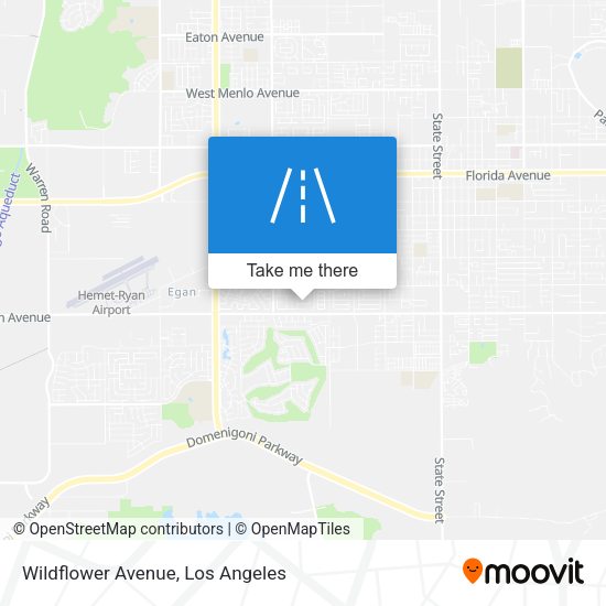 Wildflower Avenue map