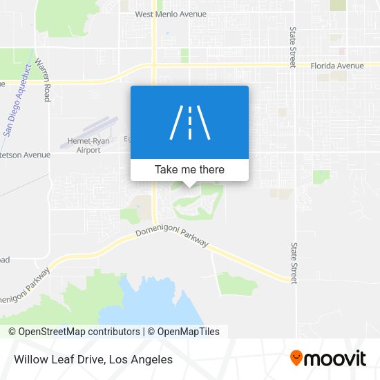 Mapa de Willow Leaf Drive