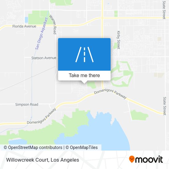 Mapa de Willowcreek Court
