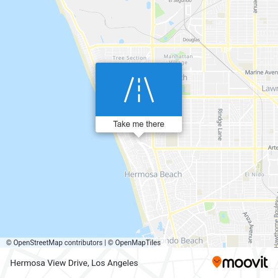 Mapa de Hermosa View Drive
