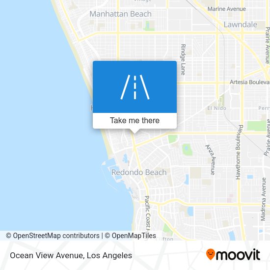 Ocean View Avenue map