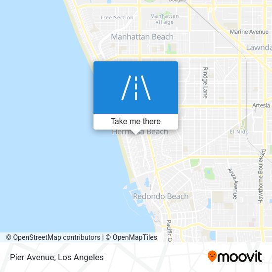 Mapa de Pier Avenue