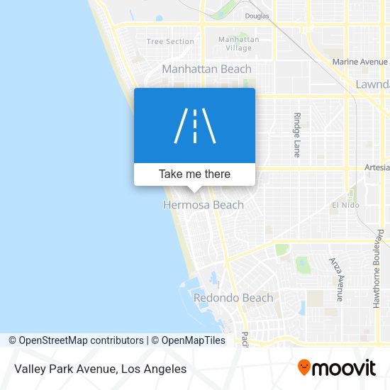 Valley Park Avenue map