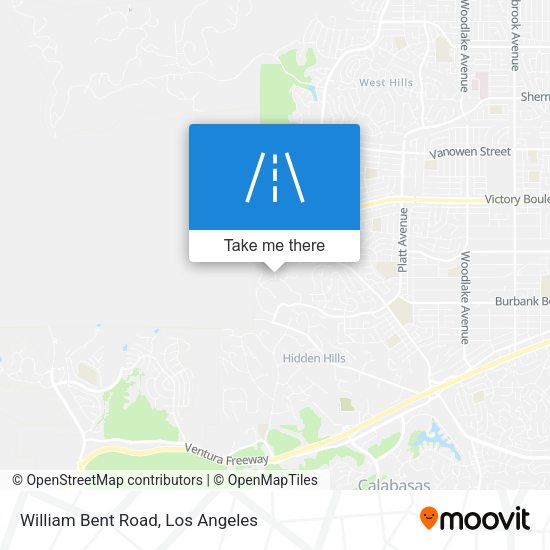 Mapa de William Bent Road