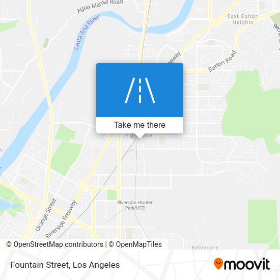 Mapa de Fountain Street
